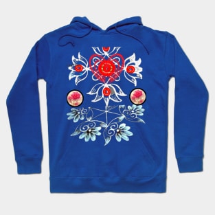 flowers art designs. Hoodie